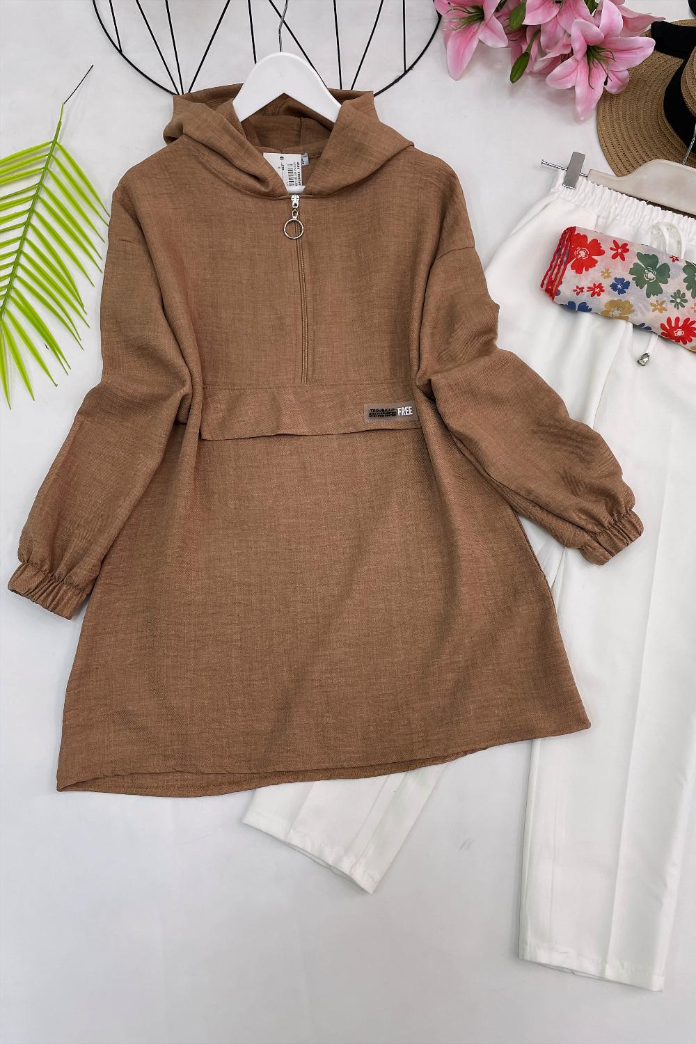 KETEN KANGURU SWEAT