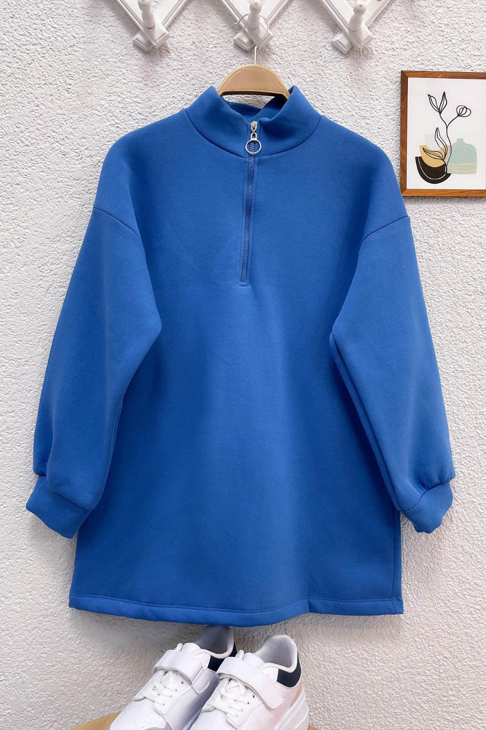 DİK YAKA 3 İPLİK SWEAT