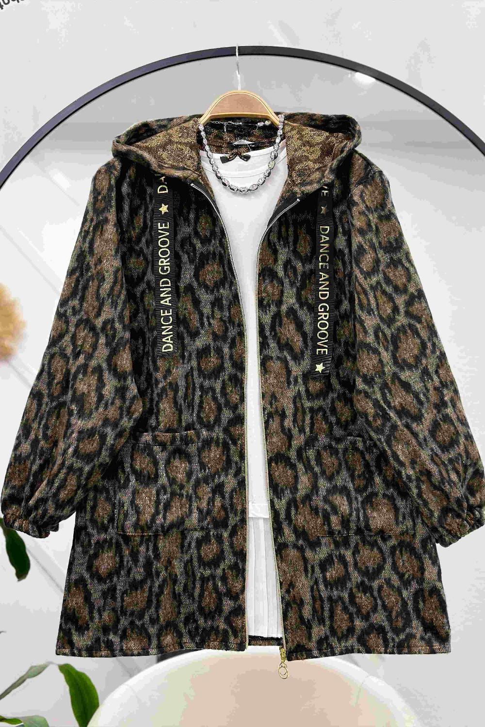 GOLDEN  KAPŞONLU LEOPAR KAP
