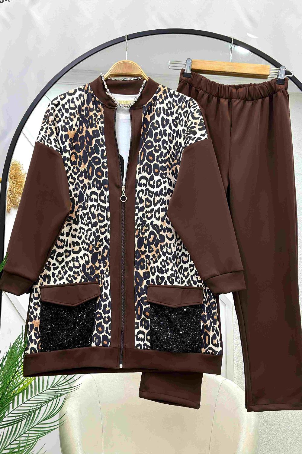 PAYET CEPLİ LEOPAR TAKIM