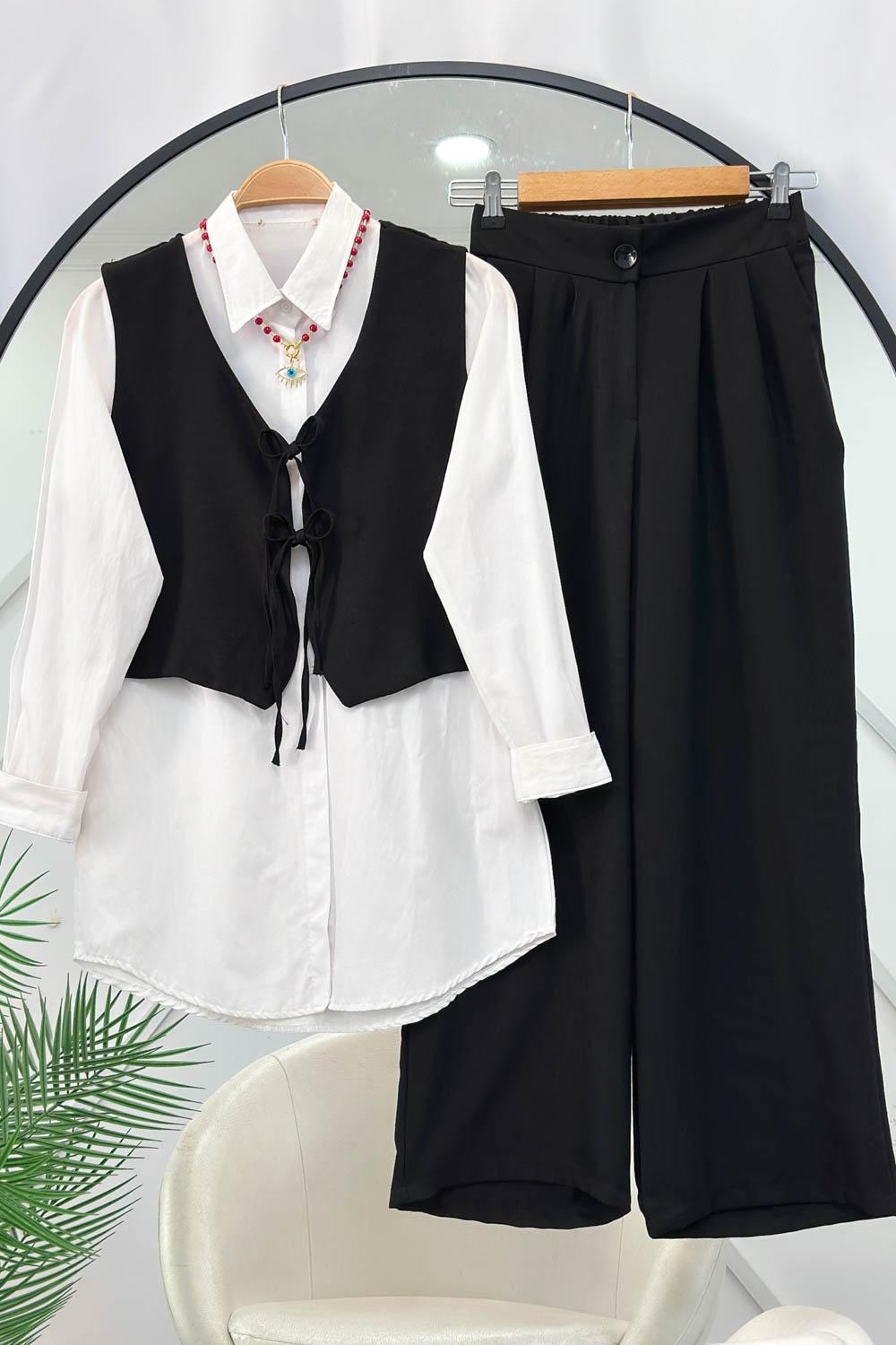 LİNA YELEKLİ PANTOLON TAKIM