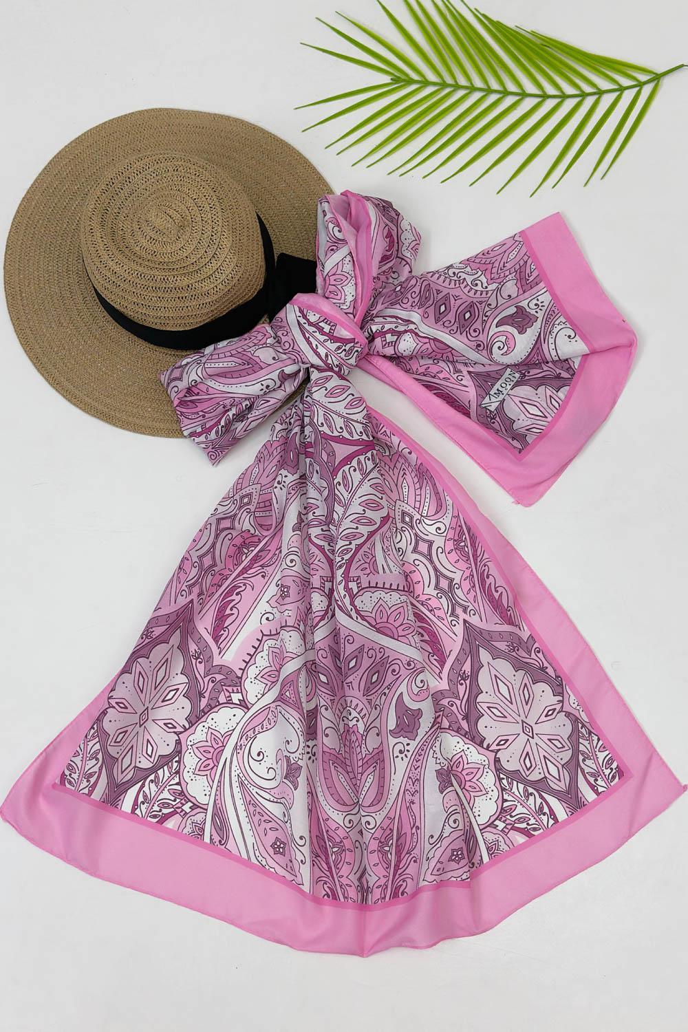 LİNA PEMBE ŞAL SERİSİ