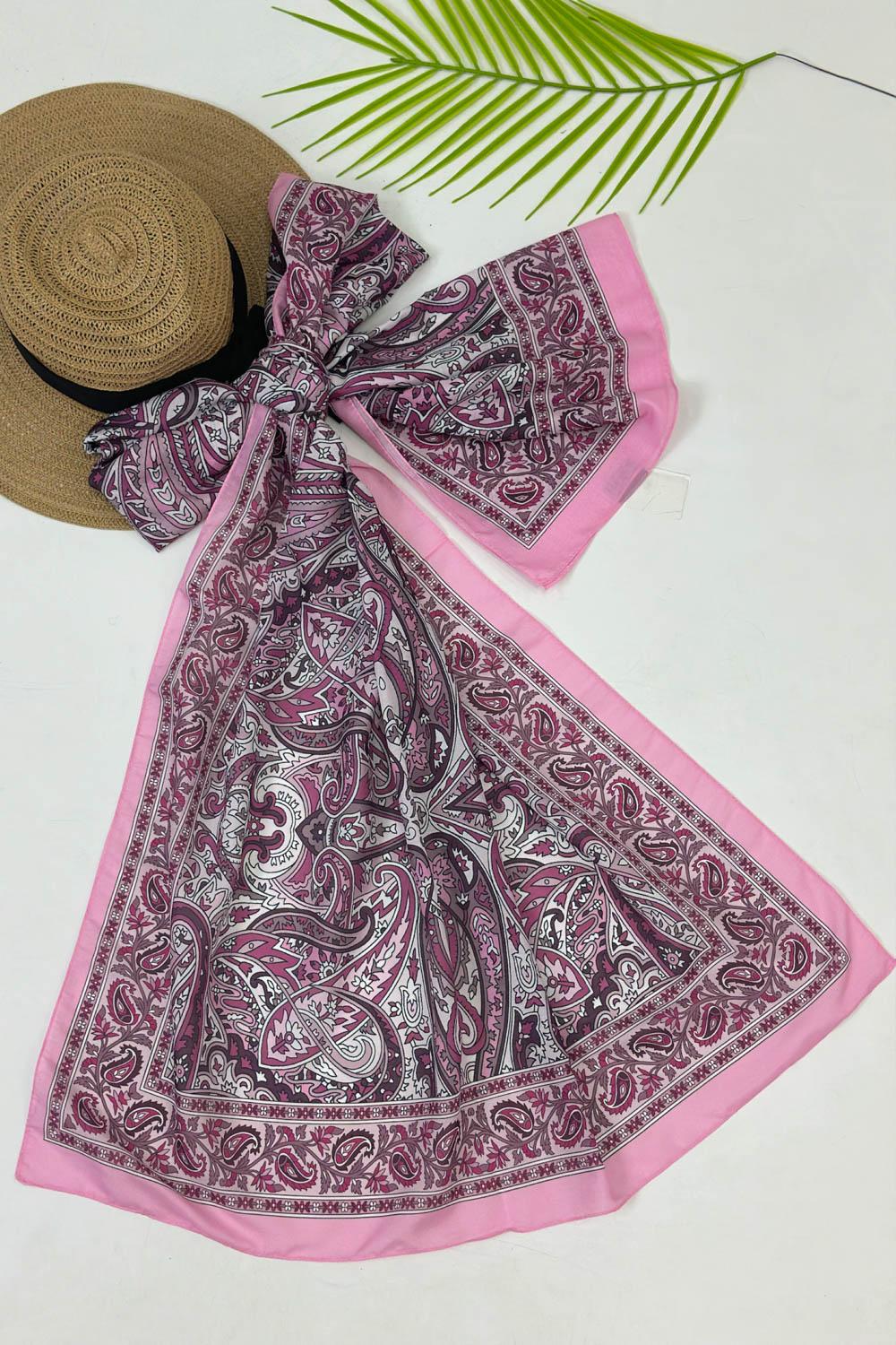 LİNA PEMBE ŞAL SERİSİ