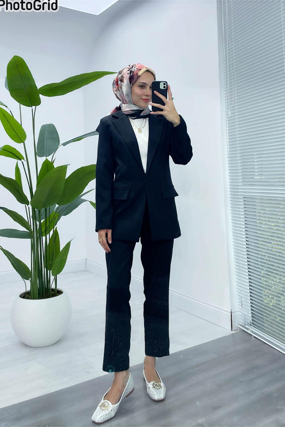 TEK DÜĞMELİ CEKET TAKIM