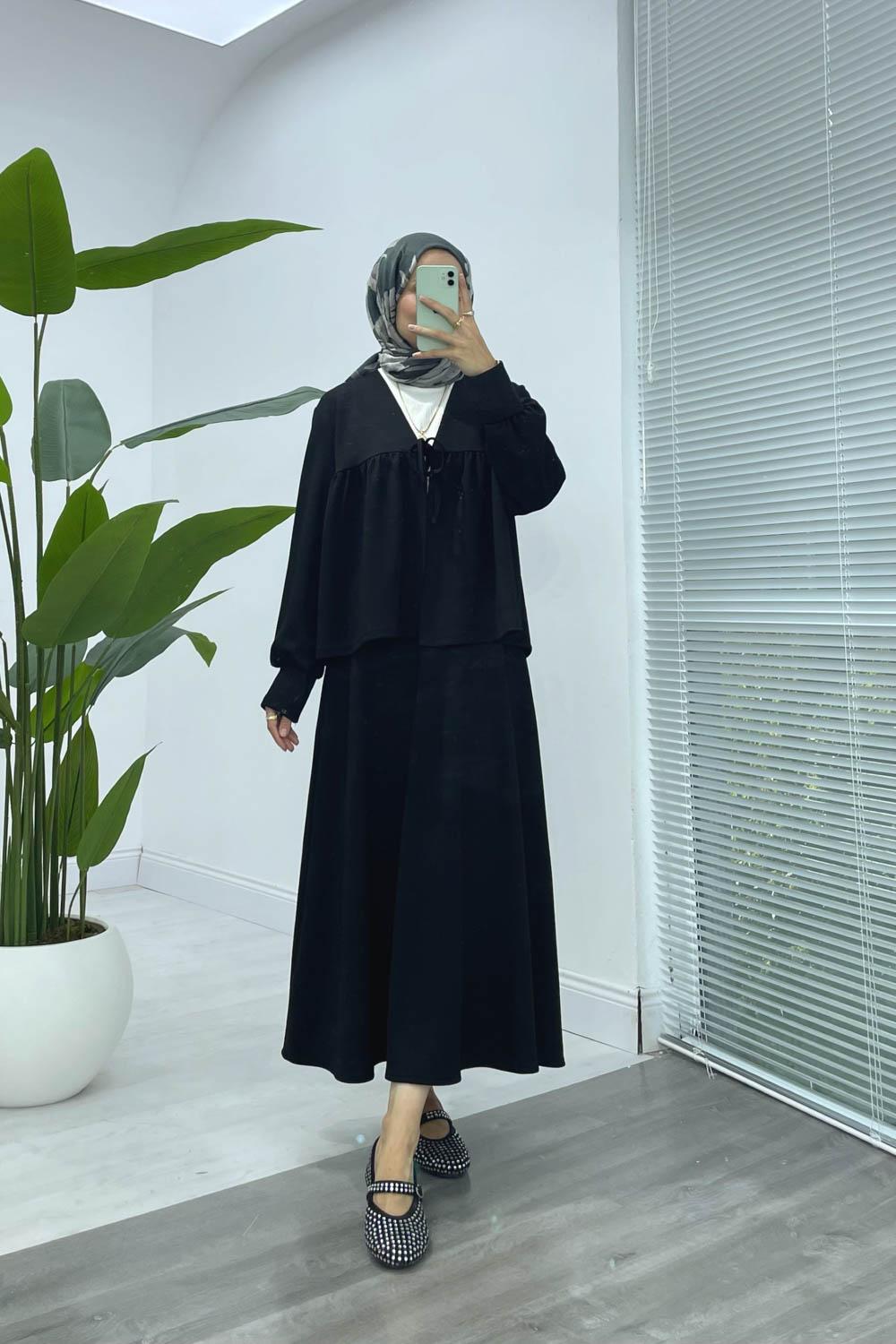 ÖNDEN BAĞLAMALI ETEK TAKIM