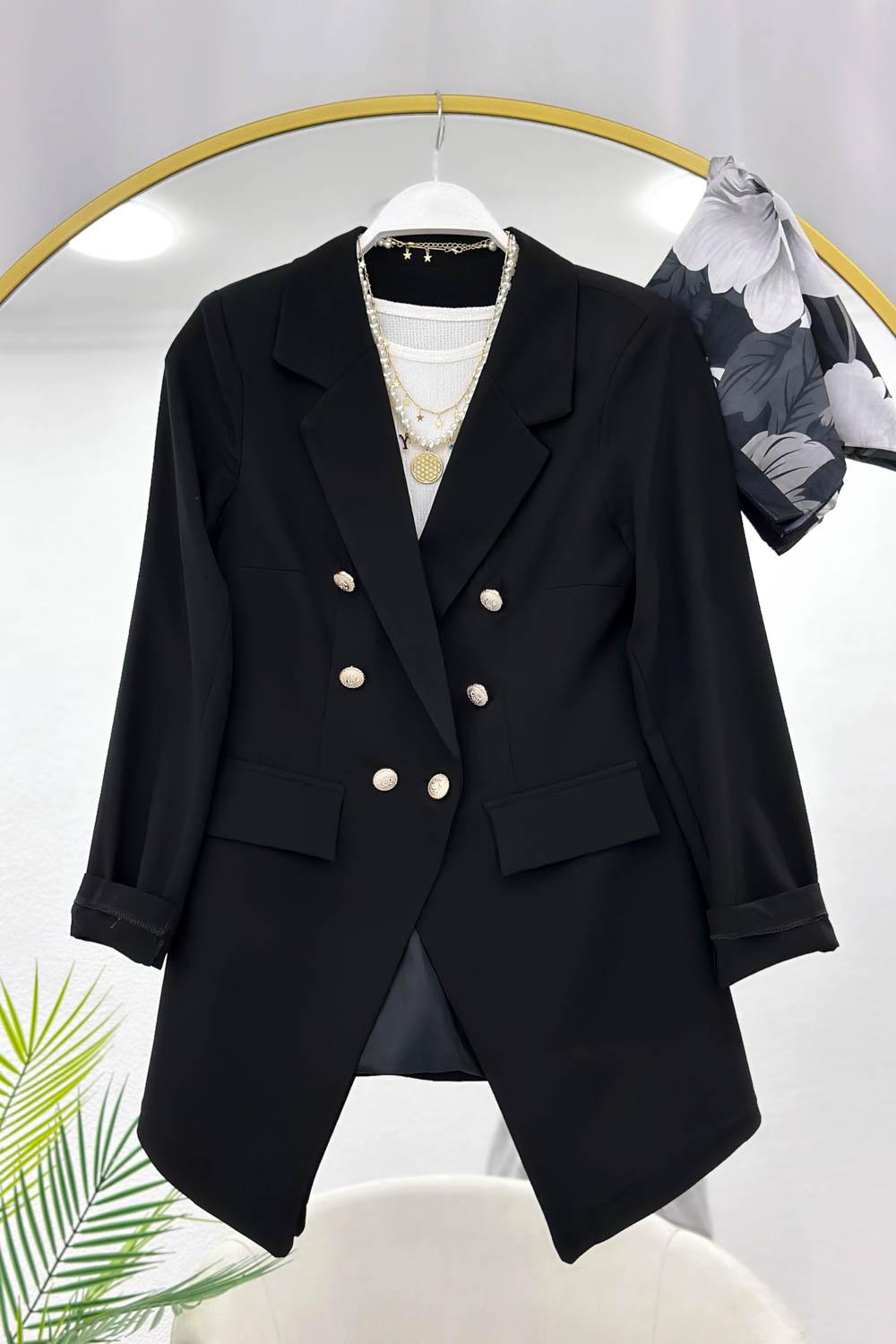 ASİMETRİK KESİM BLAZER CEKET