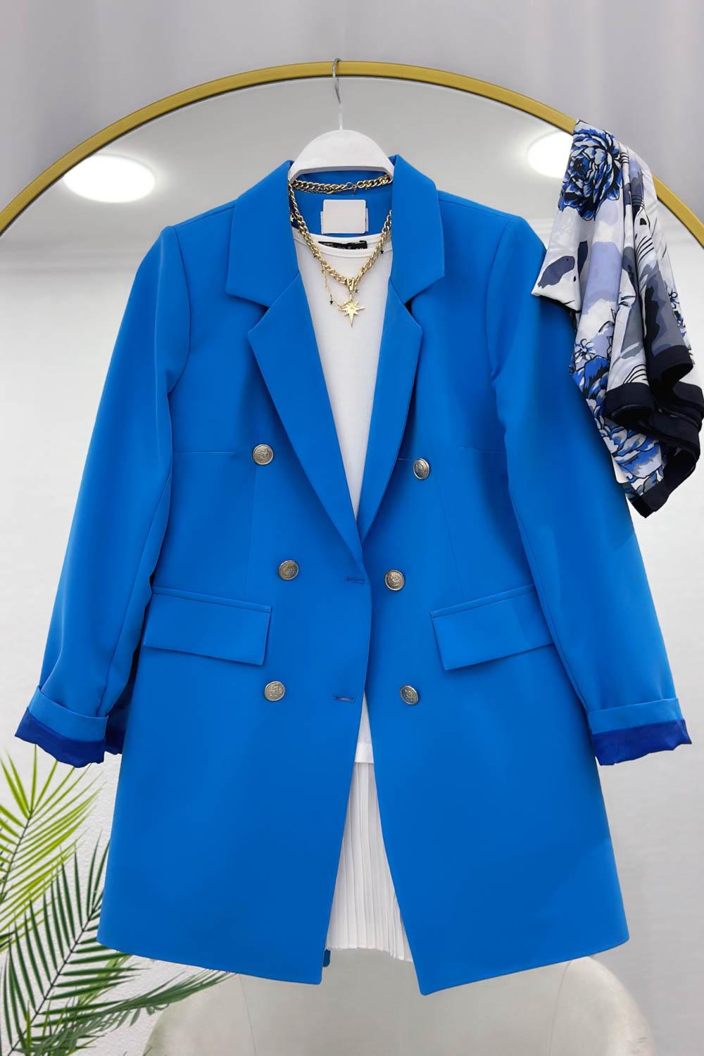 ALTI DÜĞMELİ BLAZER CEKET