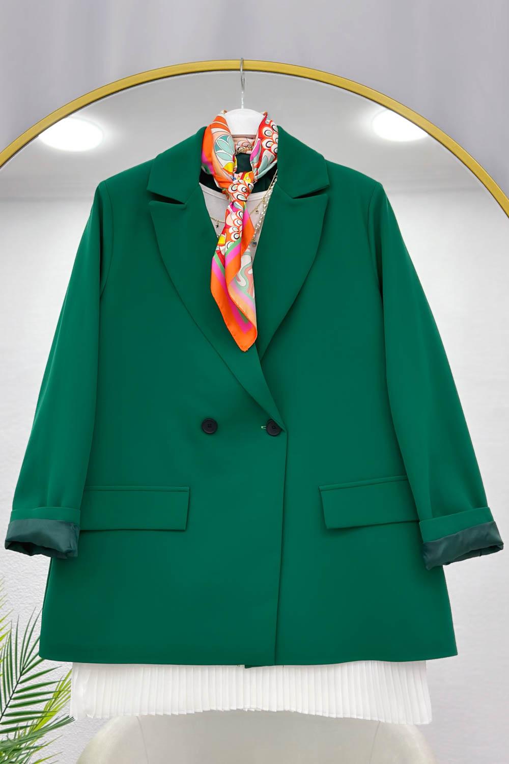 İKİ DÜĞMELİ BLAZER CEKET