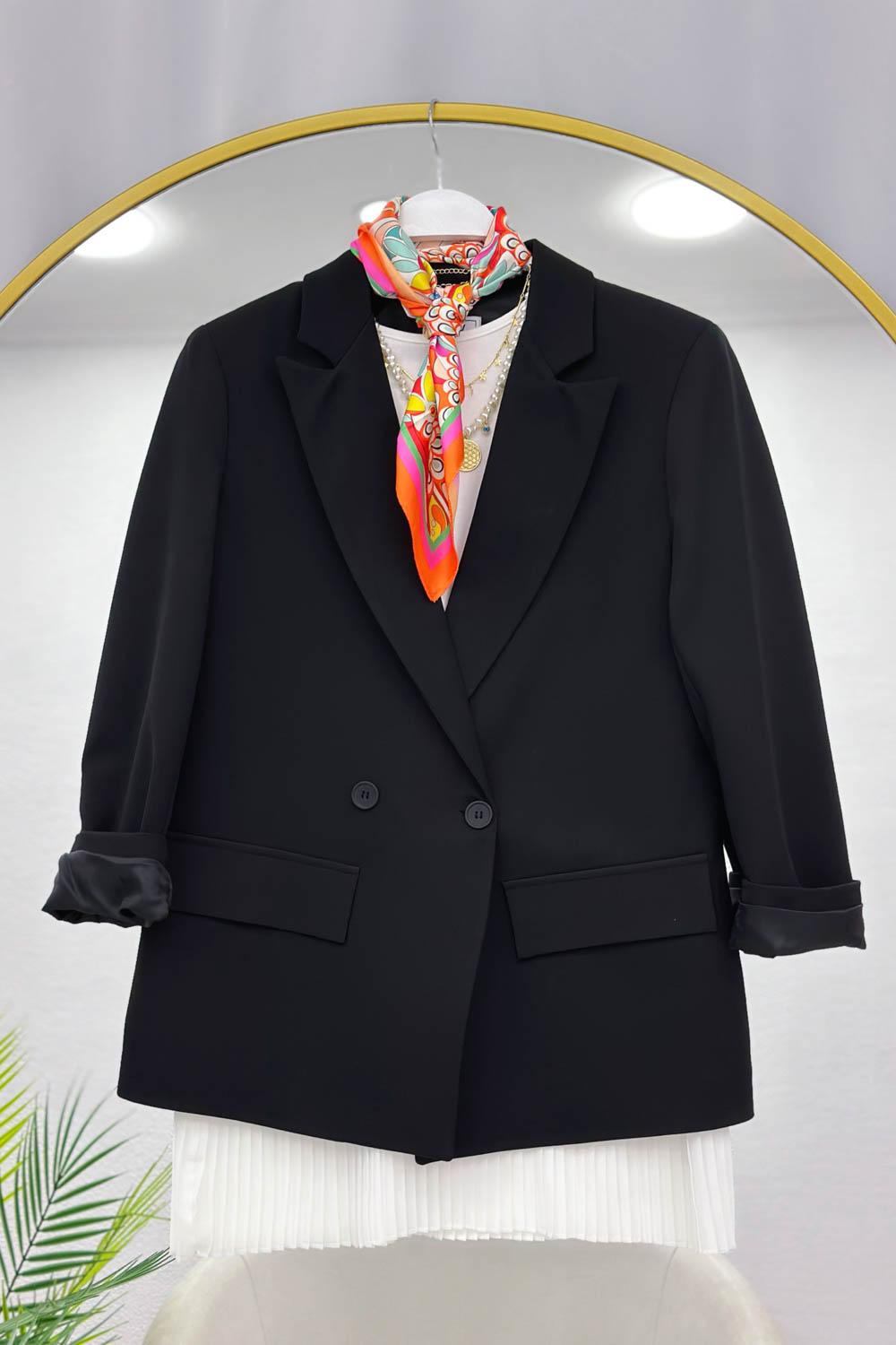 İKİ DÜĞMELİ BLAZER CEKET