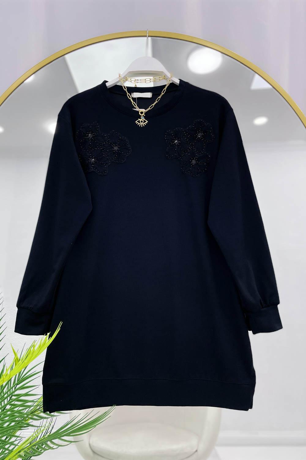 ÇİÇEK DETAYLI OYSHO SWEAT