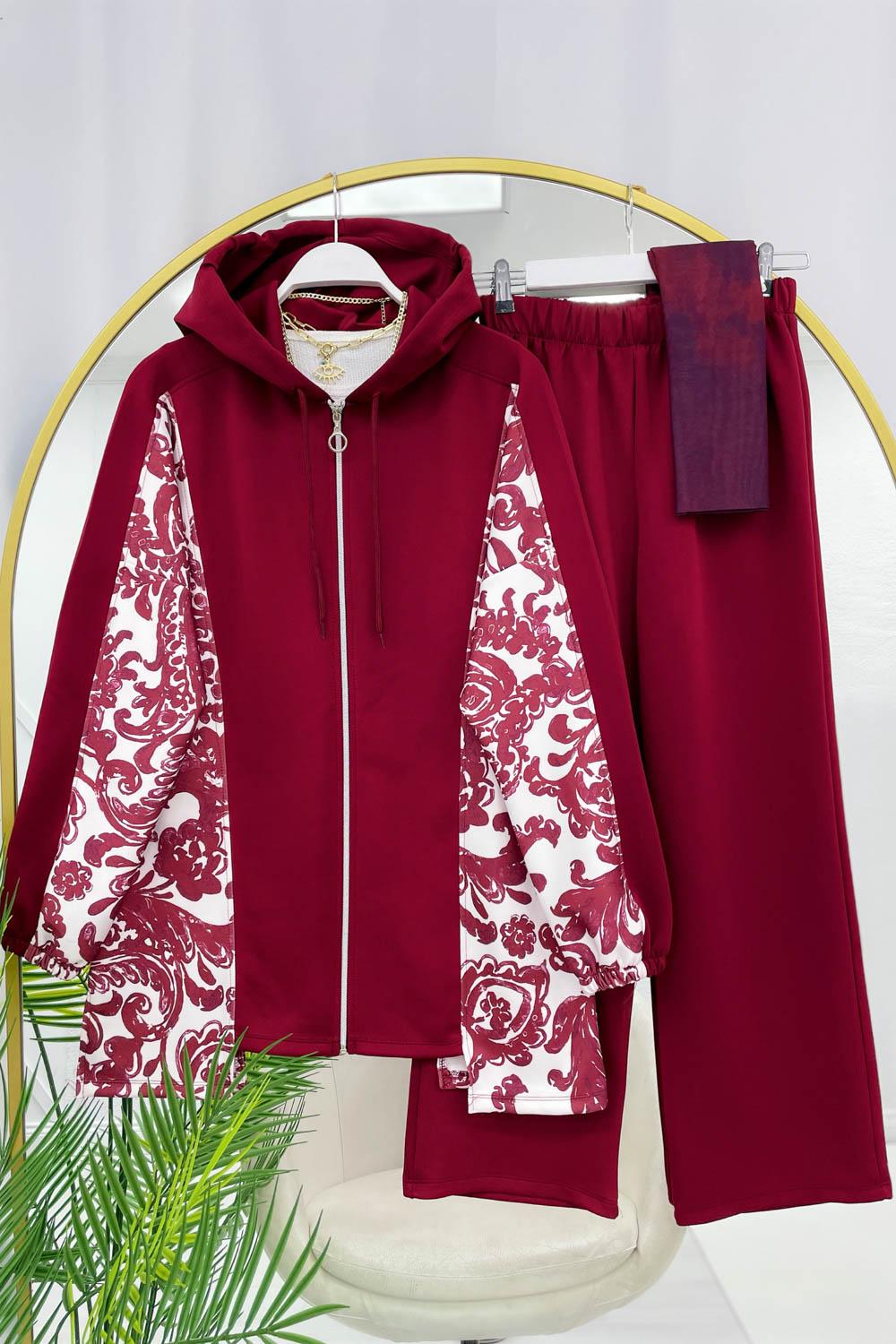 DESENLİ PARÇALI SCUBA TAKIM