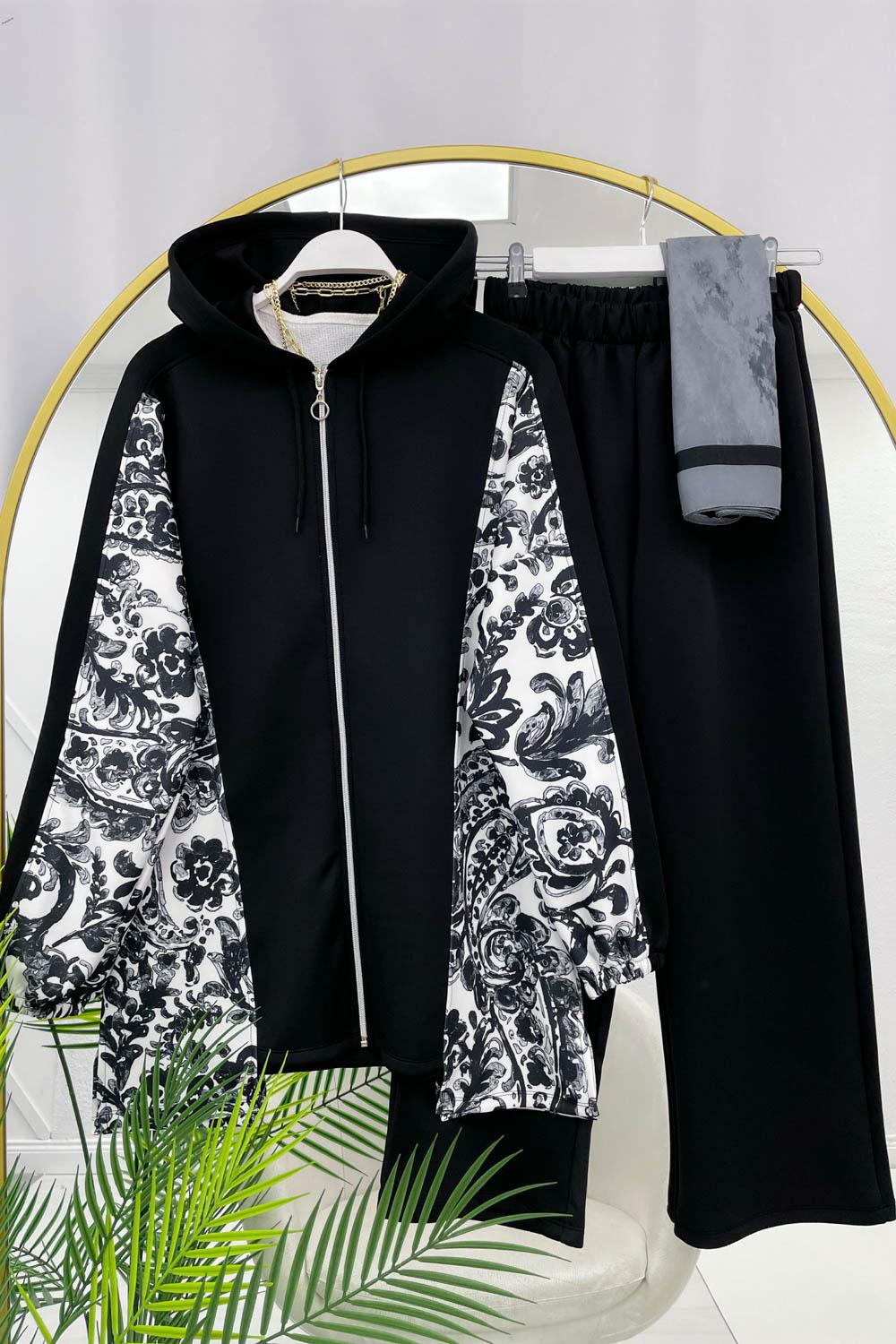 DESENLİ PARÇALI SCUBA TAKIM