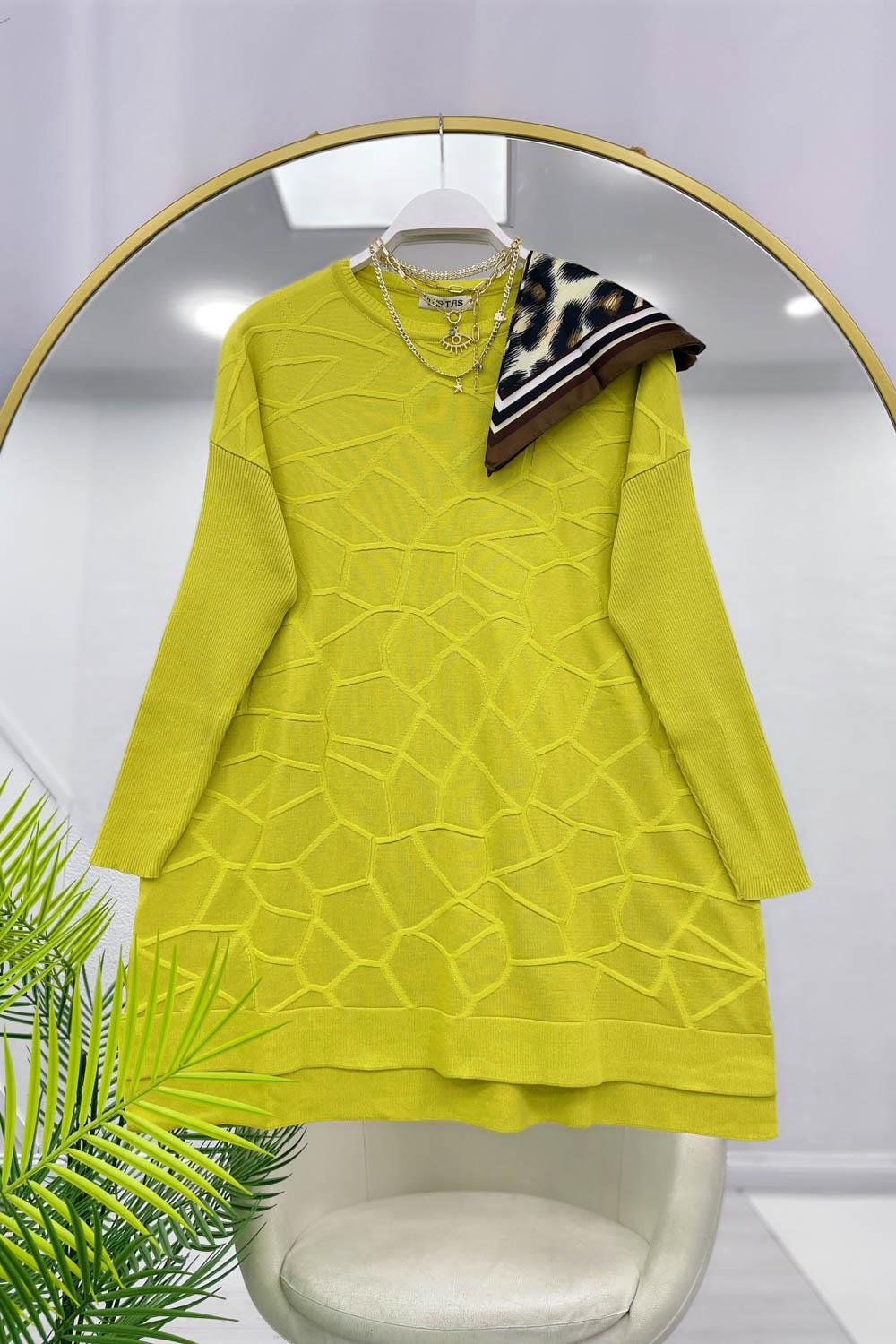 GEOMETRİK DESEN TUNİK