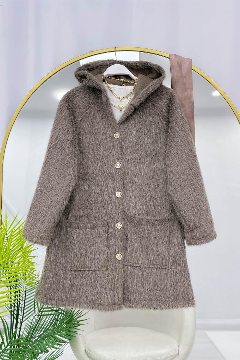 DÜĞMELİ KÜRK KABAN