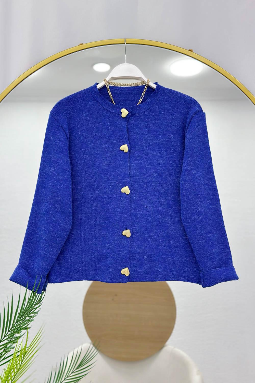 KALP DÜĞMELİ MİNİ HIRKA