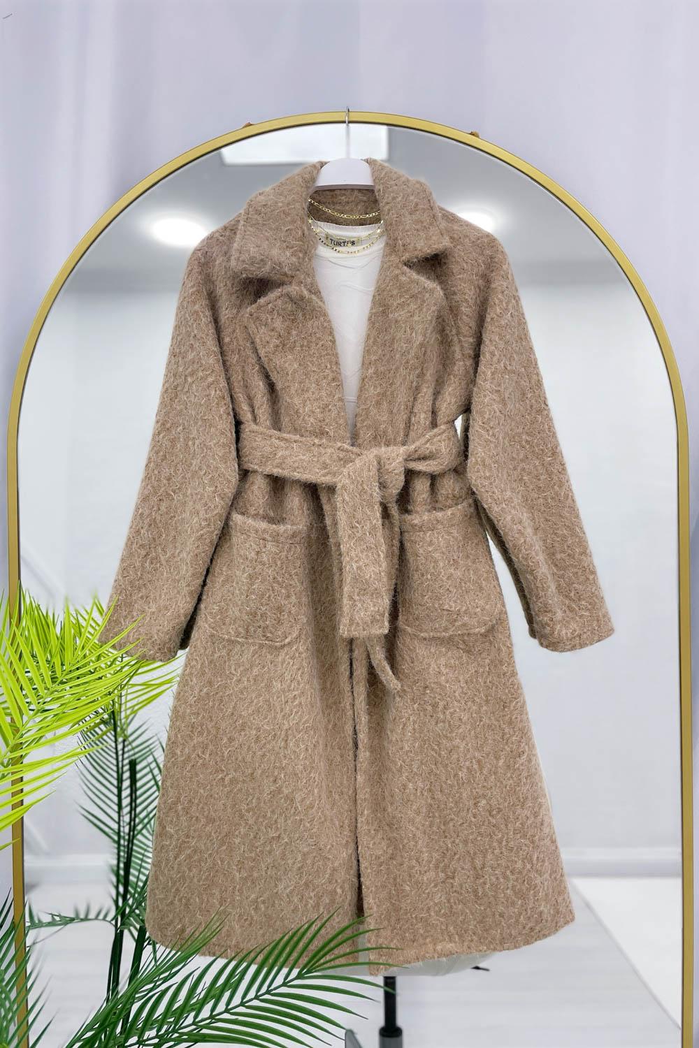 KADIN UZUN BUKLET  KABAN