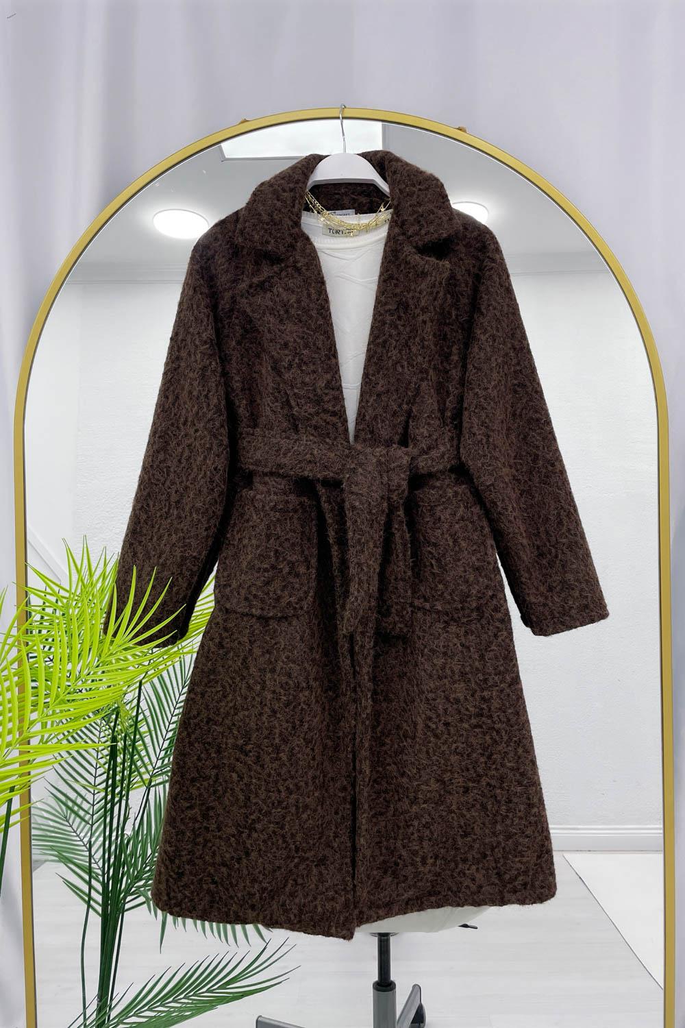 KADIN UZUN BUKLET  KABAN