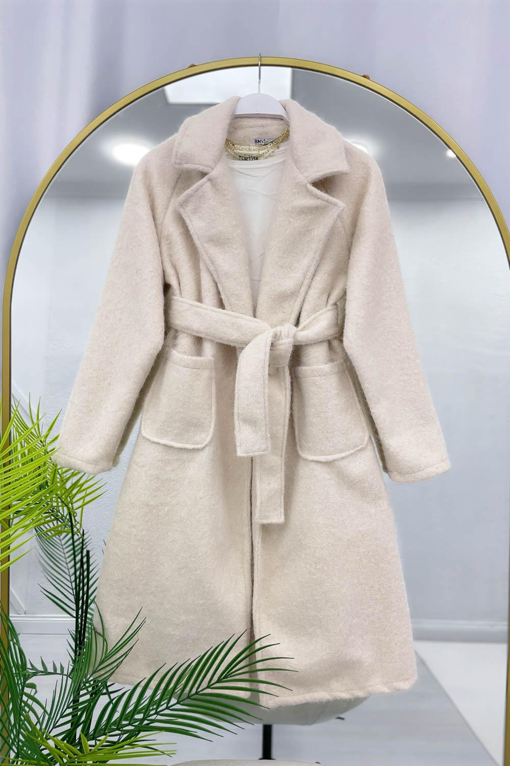 KADIN UZUN BUKLET  KABAN