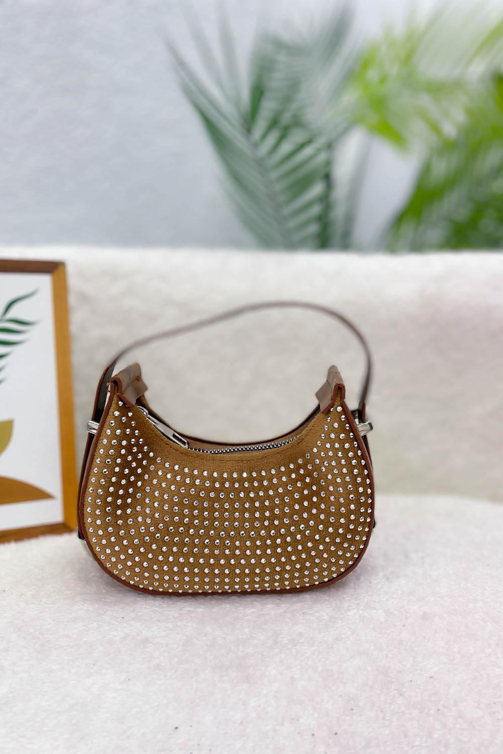 TAŞLI MİNİ  KADIN ÇANTA