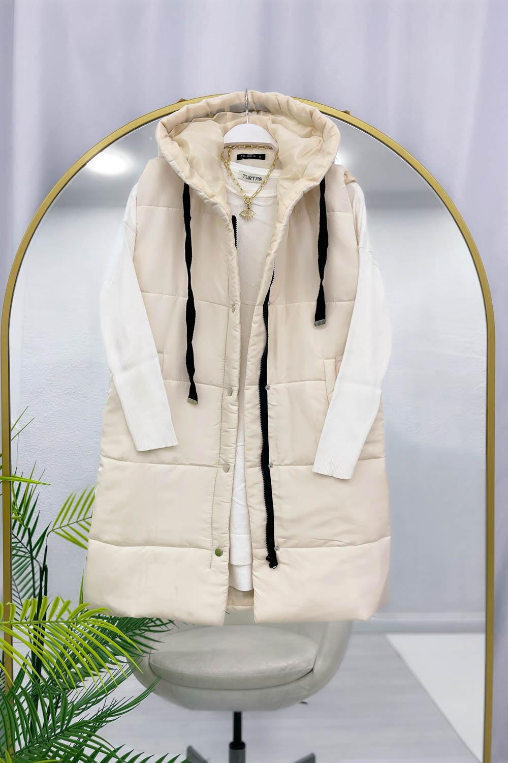 ÇITÇIT FERMUAR DETAYLI YELEK