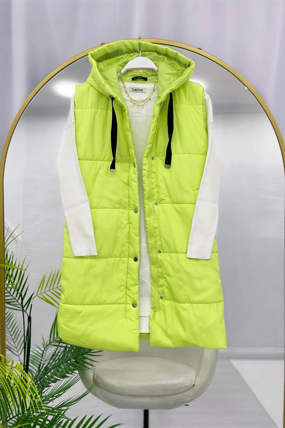 ÇITÇIT FERMUAR DETAYLI YELEK