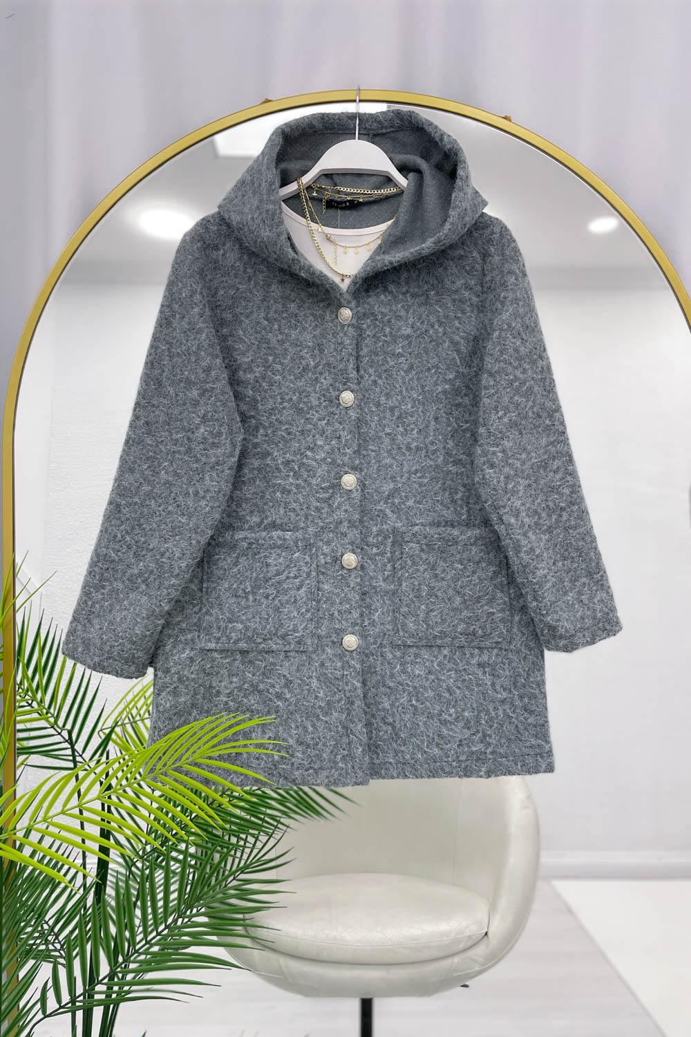 KAPŞONLU KEÇE KABAN