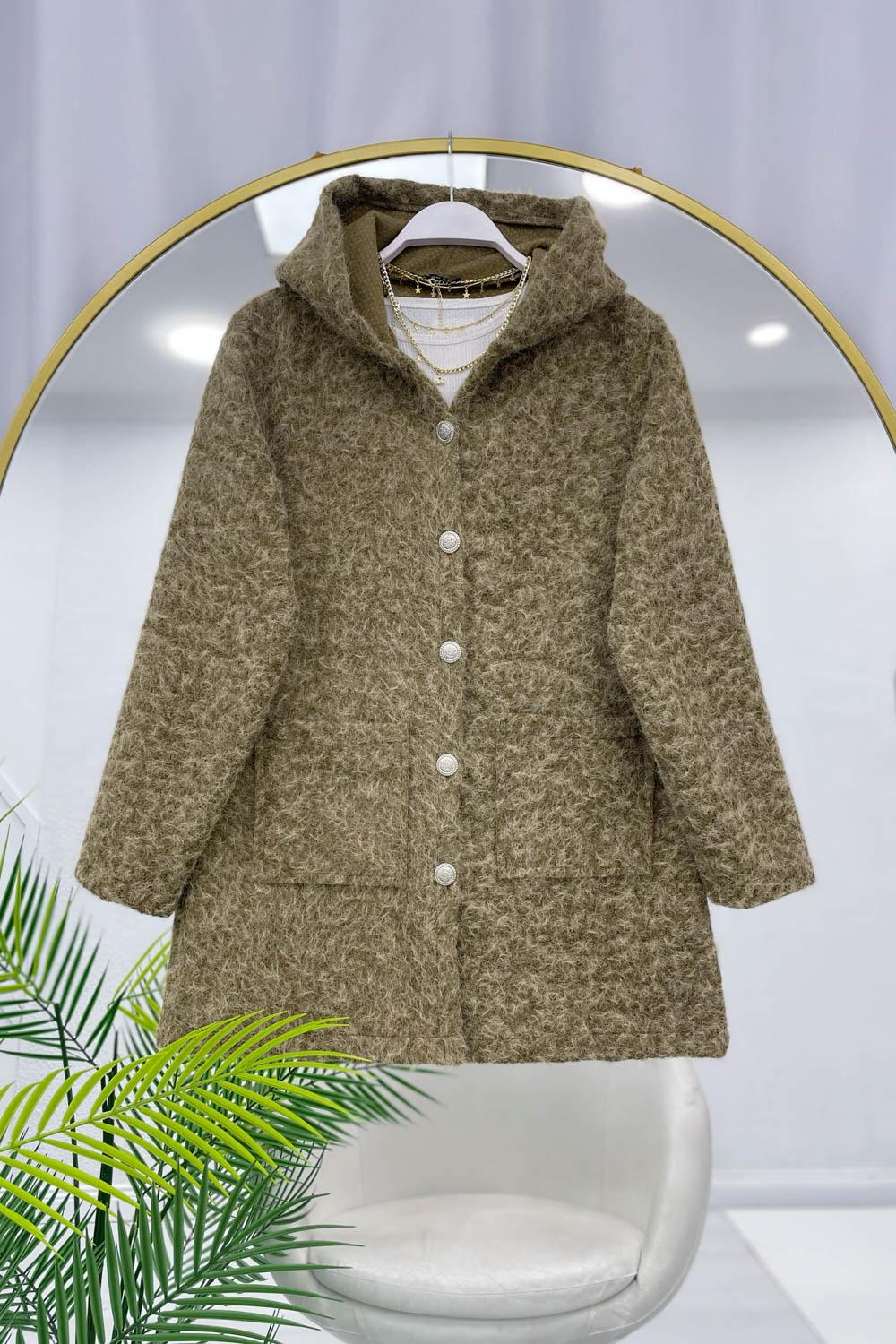 KAPŞONLU KEÇE KABAN