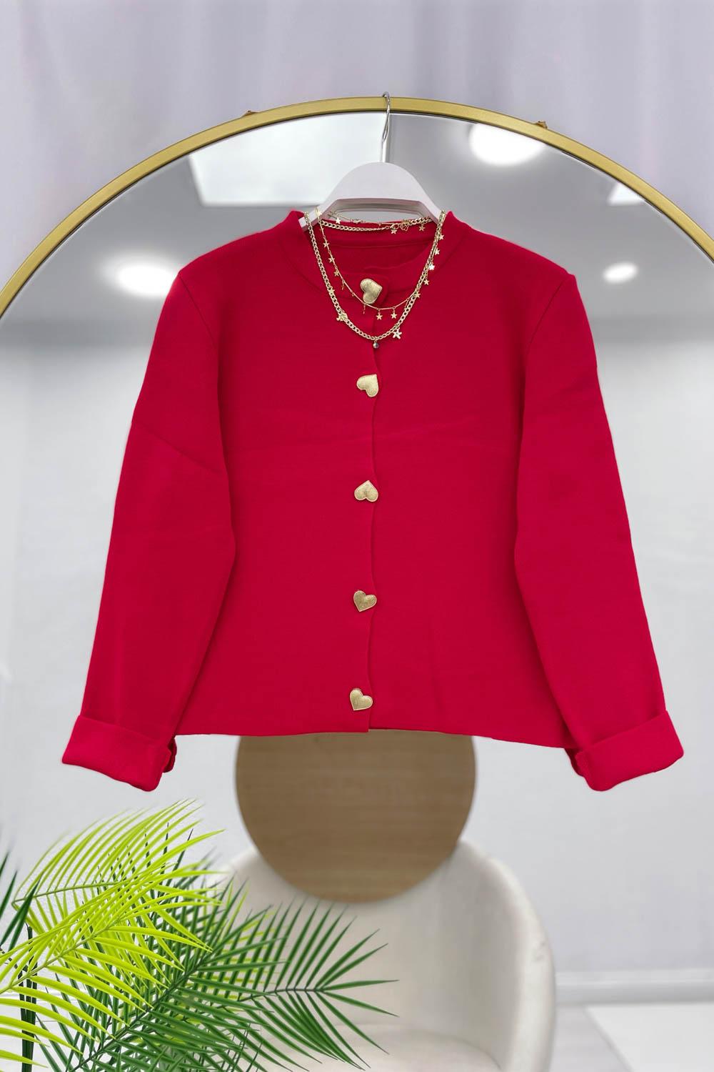 KALP DÜĞMELİ MİNİ HIRKA