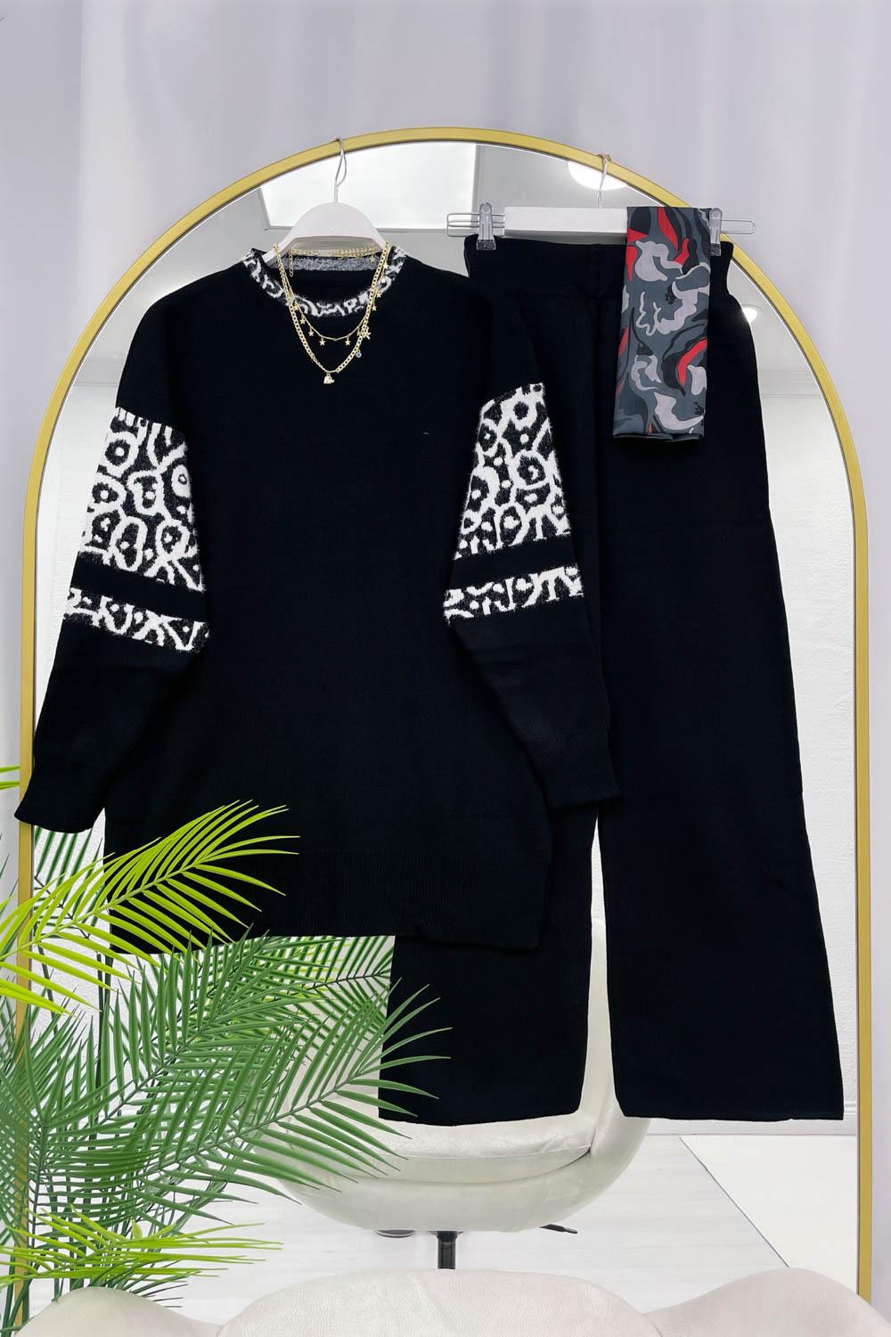 LEOPAR  KADIN  TRİKO TAKIM