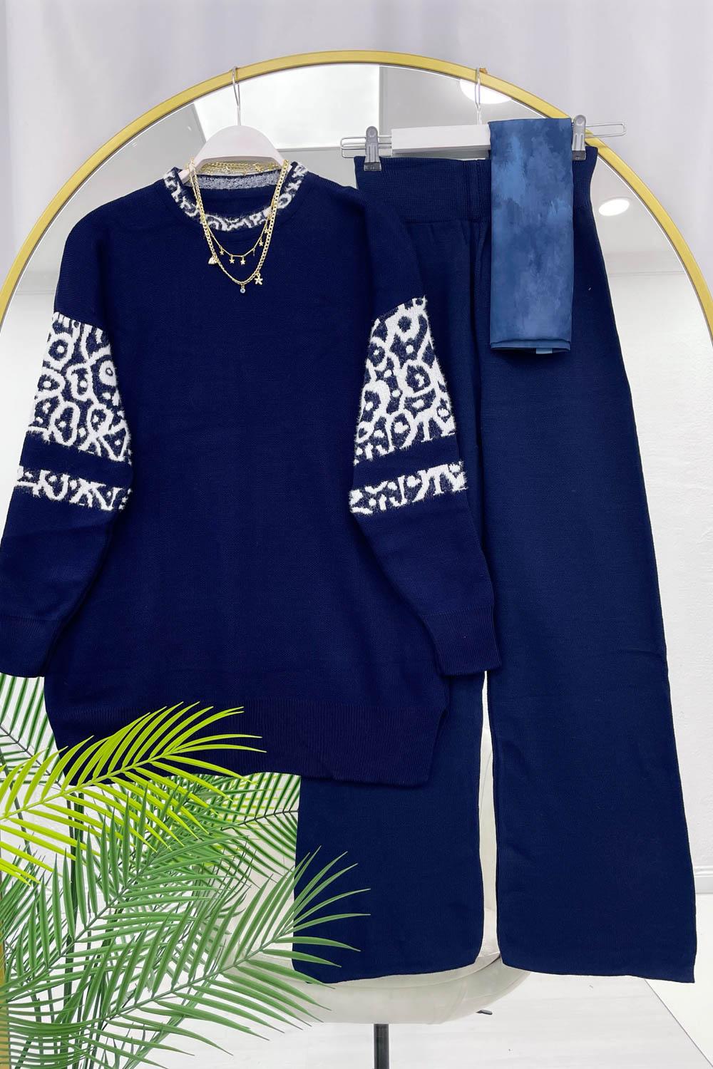 LEOPAR  KADIN  TRİKO TAKIM