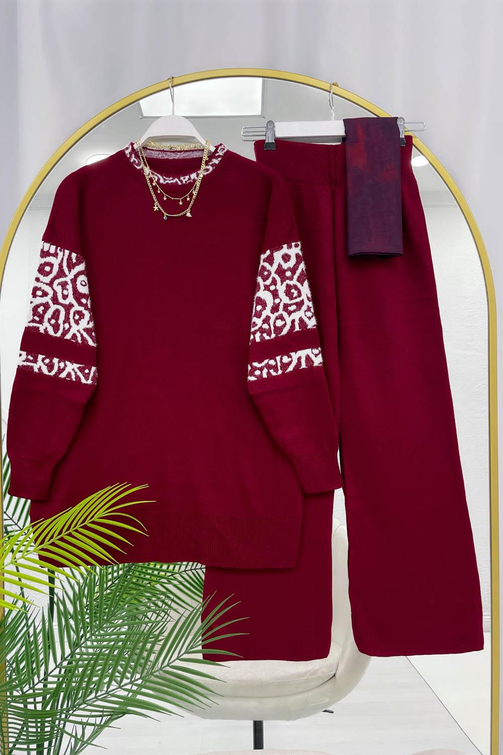 LEOPAR  KADIN  TRİKO TAKIM