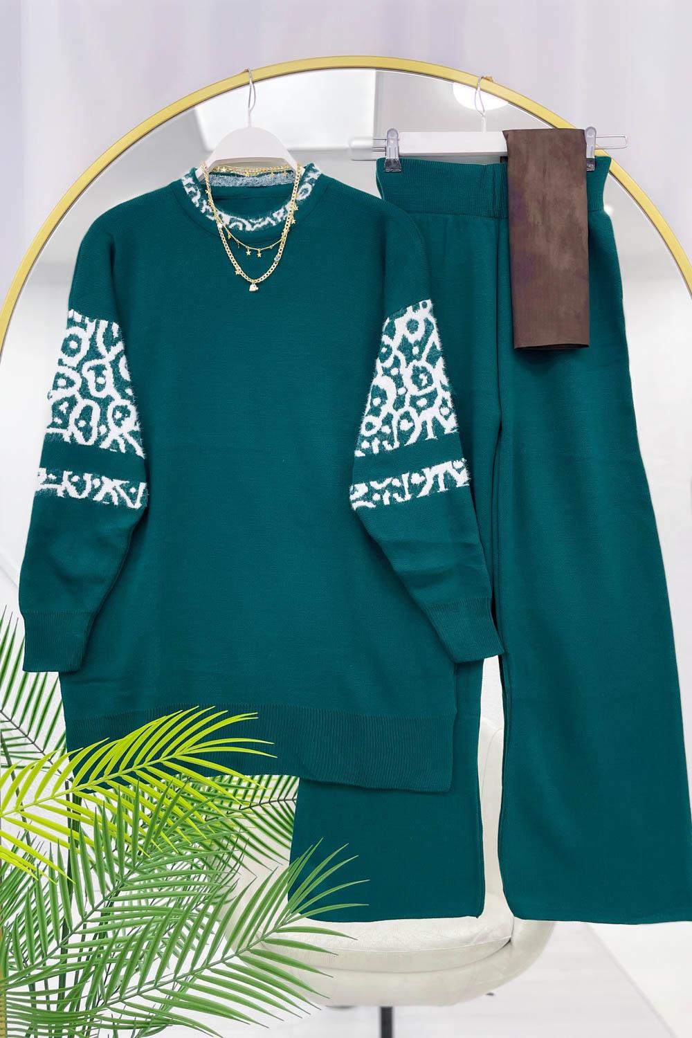 LEOPAR  KADIN  TRİKO TAKIM