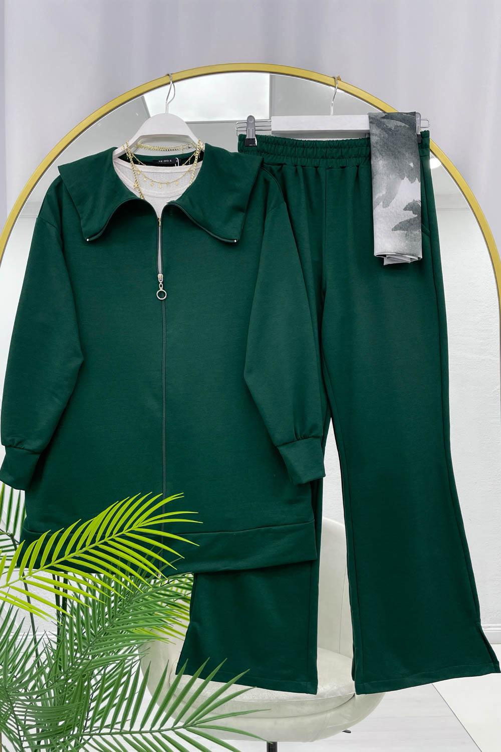 FERMUARLI PENYE KADIN EŞOFMAN TAKIMI