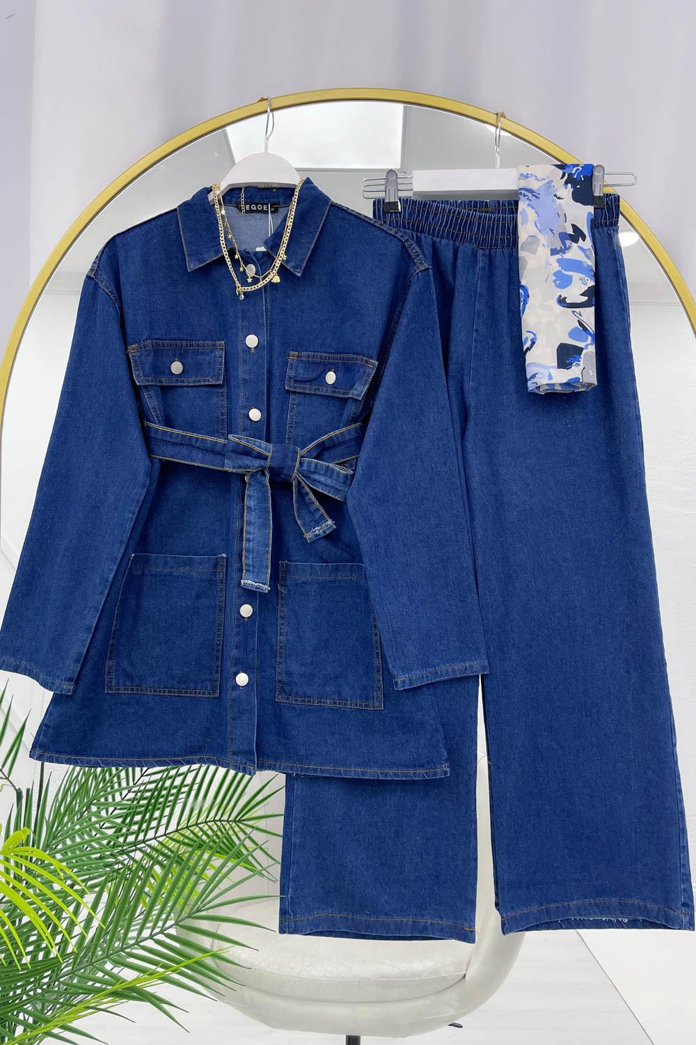 PANTOLONLU KADIN KOT TAKIM