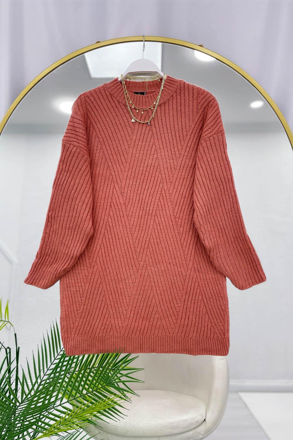 ÇAPRAZ ÇİGİLİ YUMOŞ KAZAK