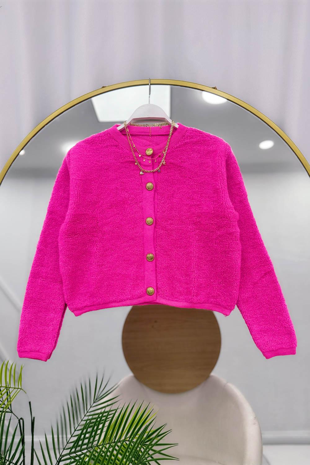 HAVLU ÖRGÜ TRİKO HIRKA