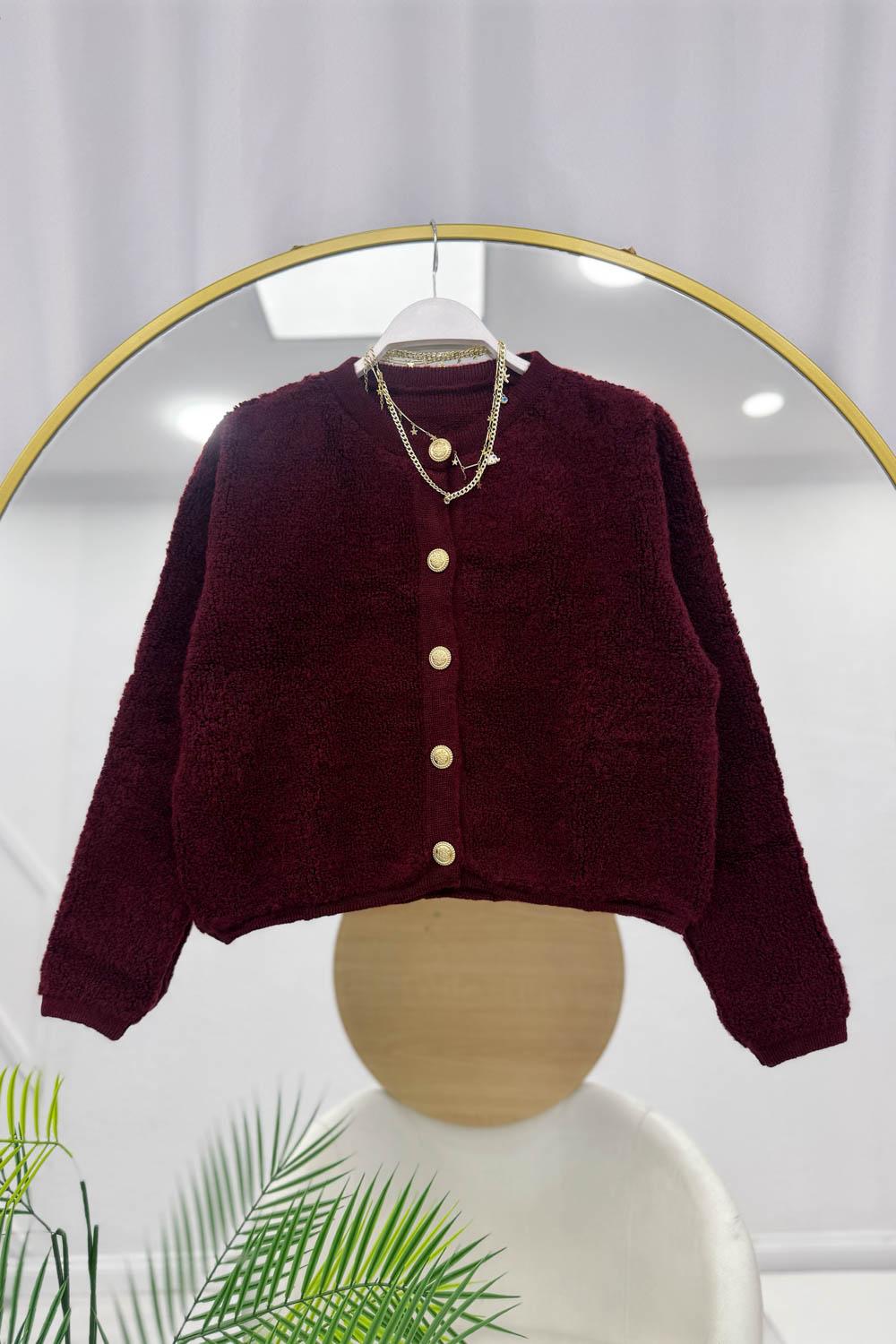 HAVLU ÖRGÜ TRİKO HIRKA