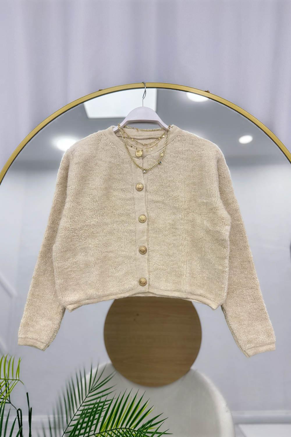 HAVLU ÖRGÜ TRİKO HIRKA