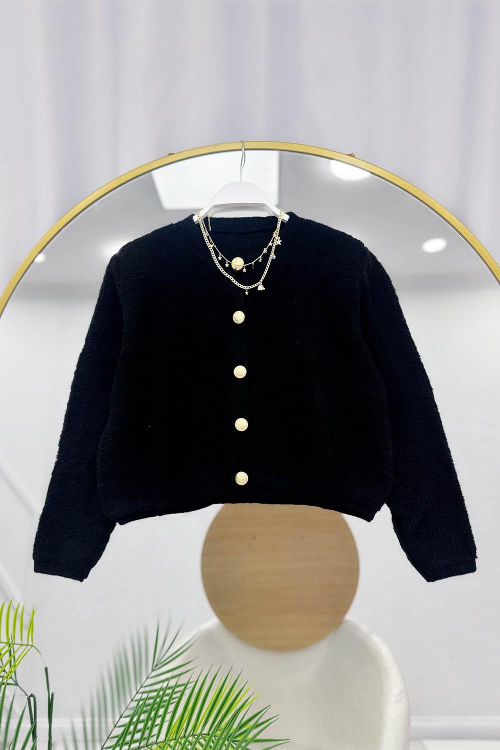 HAVLU ÖRGÜ TRİKO HIRKA