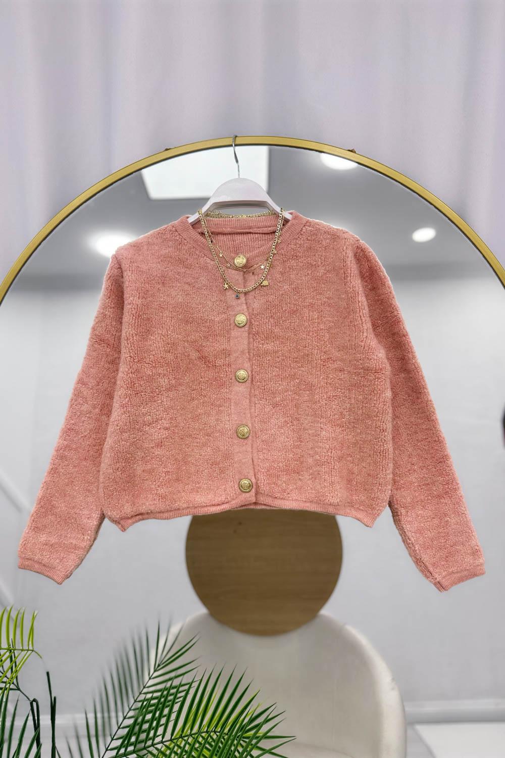 HAVLU ÖRGÜ TRİKO HIRKA