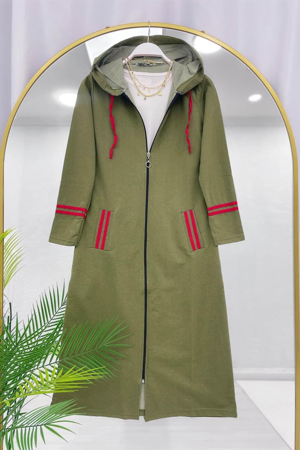 ŞERİTLİ MAXİ BOY KAP