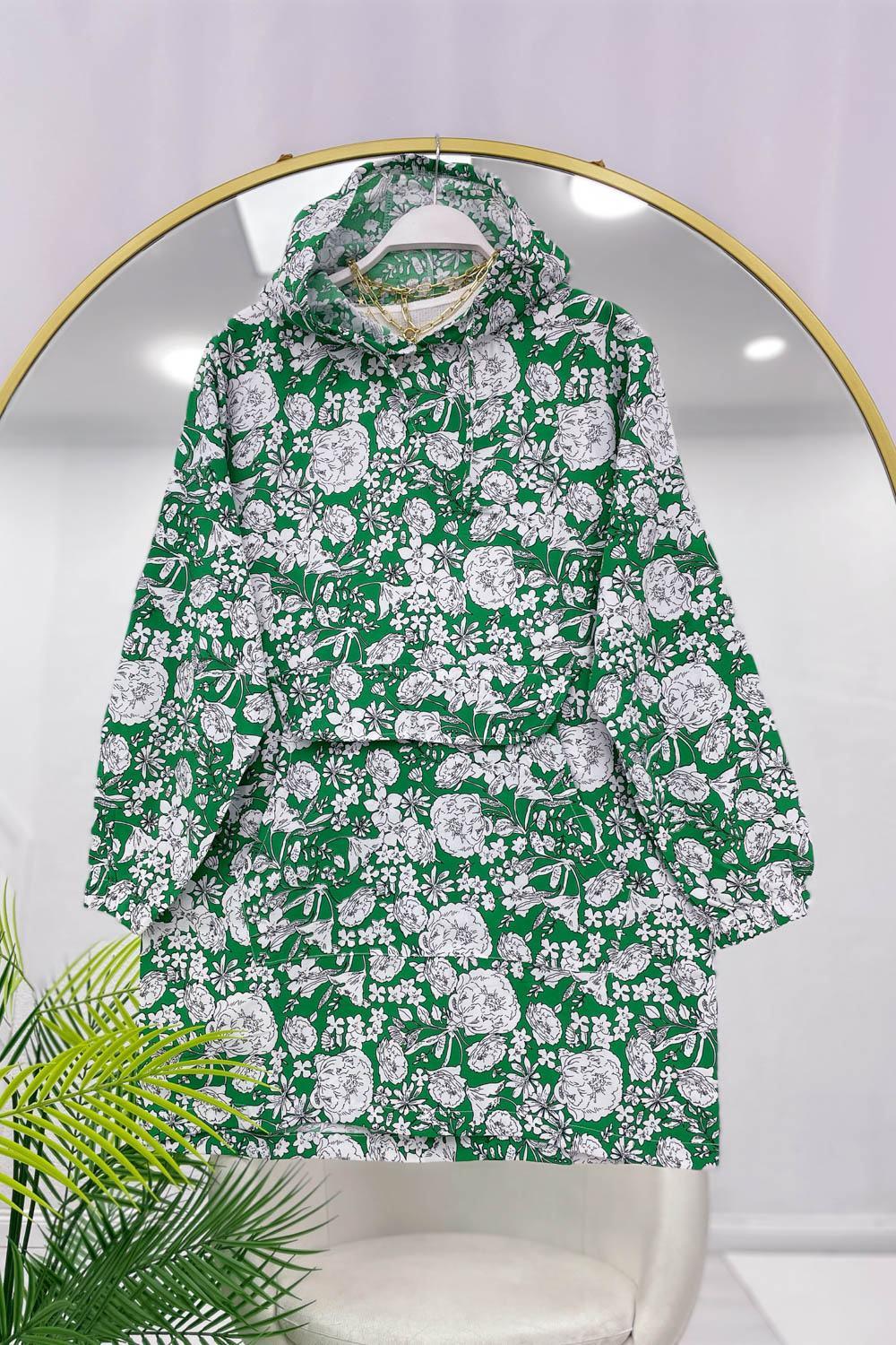 KAPAK CEPLİ BASKILI  SWEAT