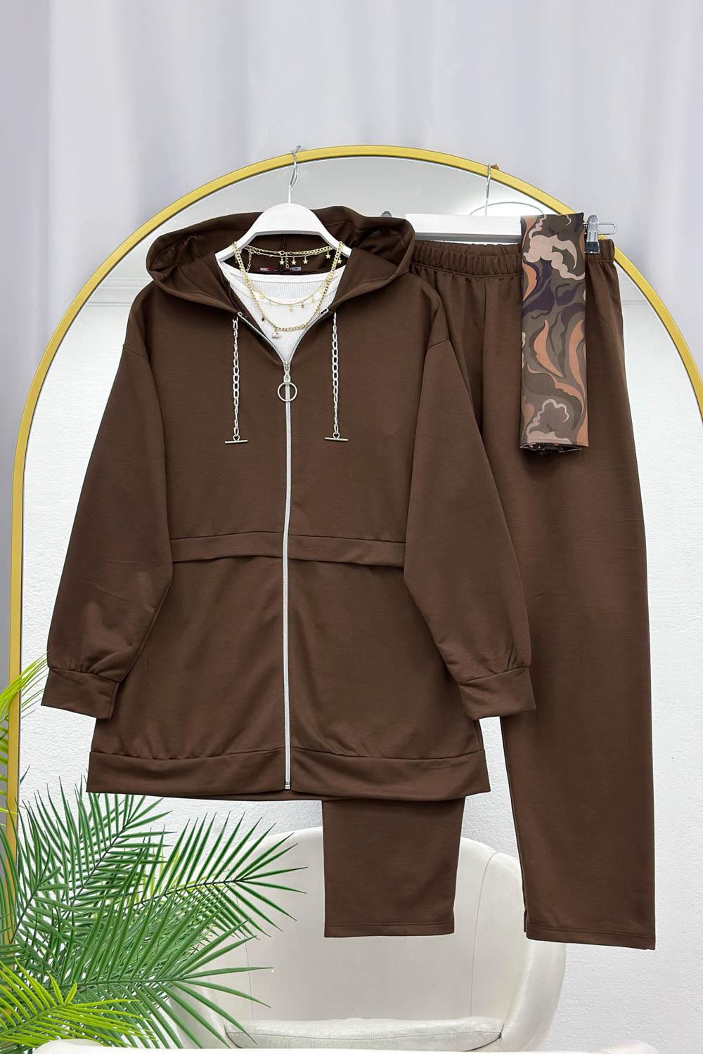 ZİNCİR DETAYLI PENYE İKİLİ TAKIM