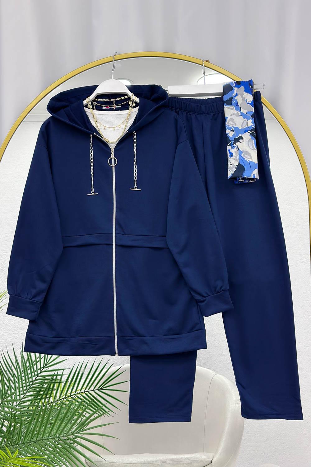 ZİNCİR DETAYLI PENYE İKİLİ TAKIM