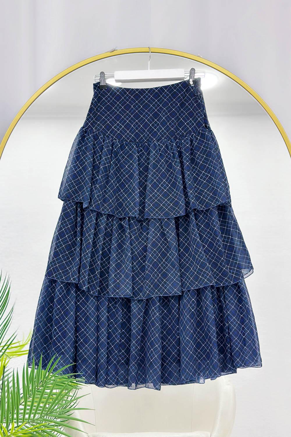 FIRFIRLI İÇ ASTARLI KADIN ETEK