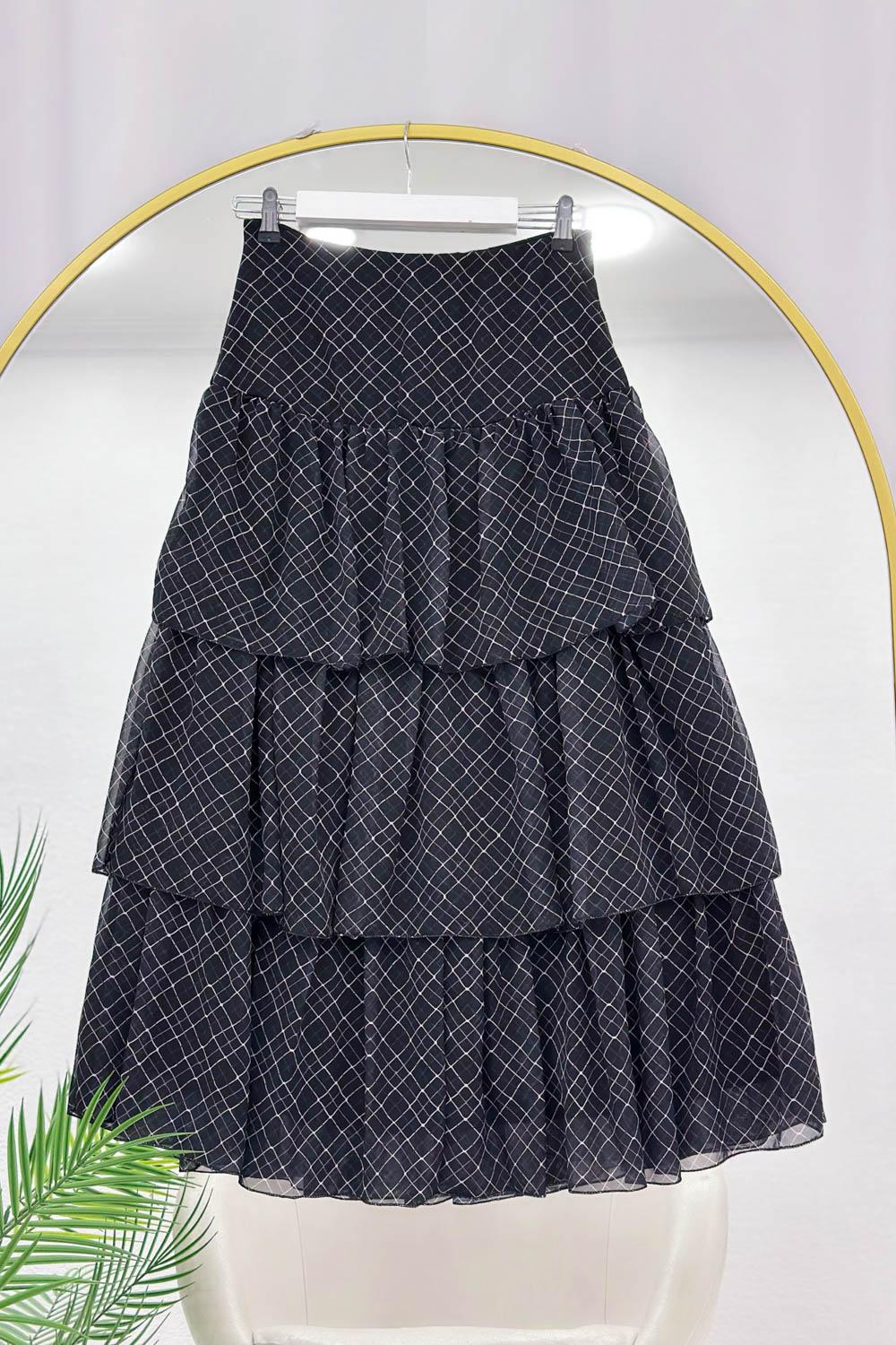 FIRFIRLI İÇ ASTARLI KADIN ETEK