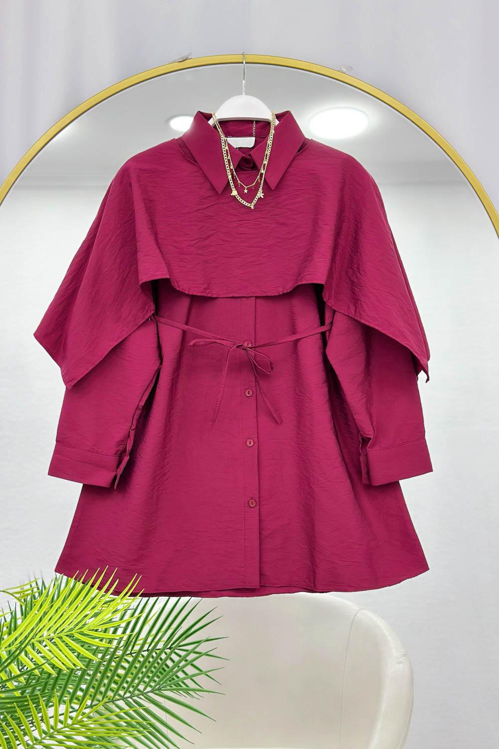 MODAL KUMAŞ TUNİK KADIN GÖMLEK