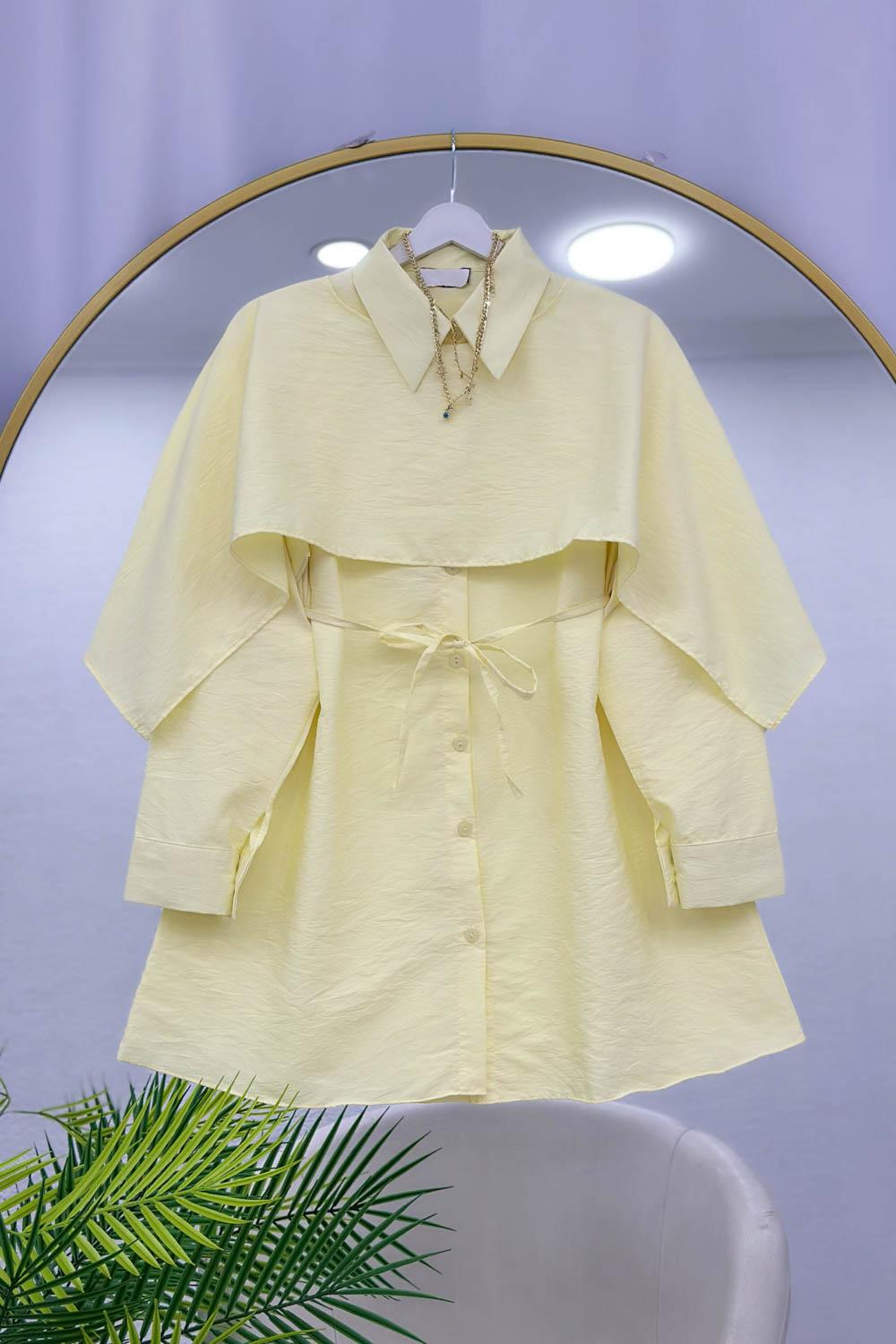 MODAL KUMAŞ TUNİK KADIN GÖMLEK