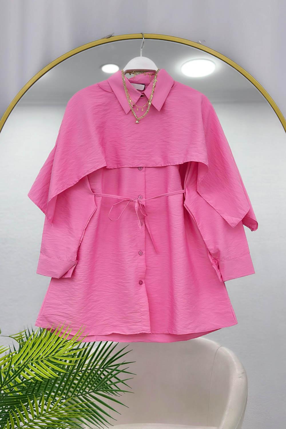 MODAL KUMAŞ TUNİK KADIN GÖMLEK