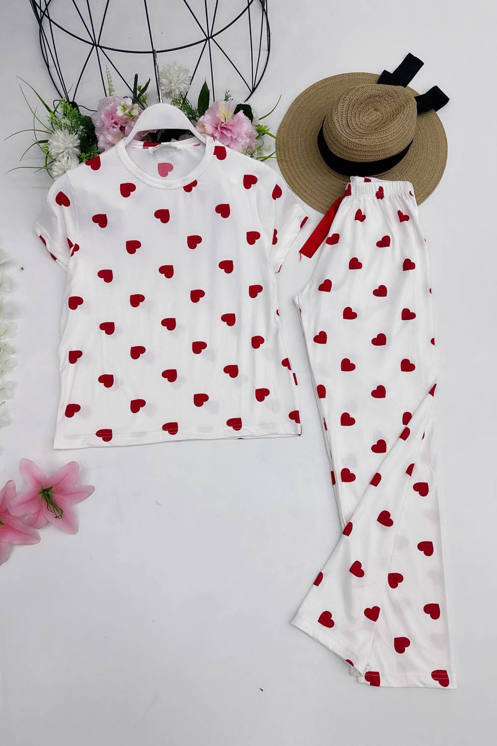 KALPLİ KADIN PİJAMA TAKIMI